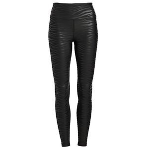 Year Of Ours Tiger Foil Skinny Athletic Leggings - Large
